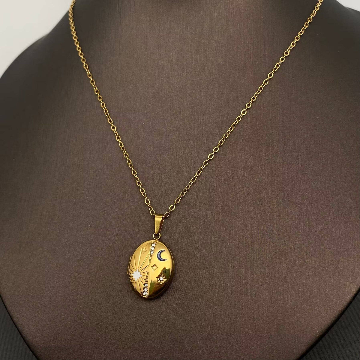 Celestial Skyline Locket