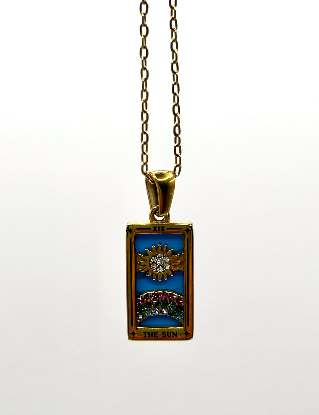 The Sun Tarot Necklace