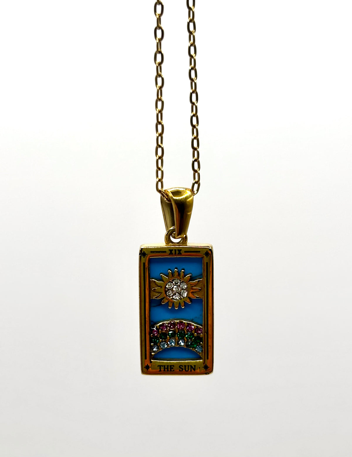 The Sun Tarot Necklace