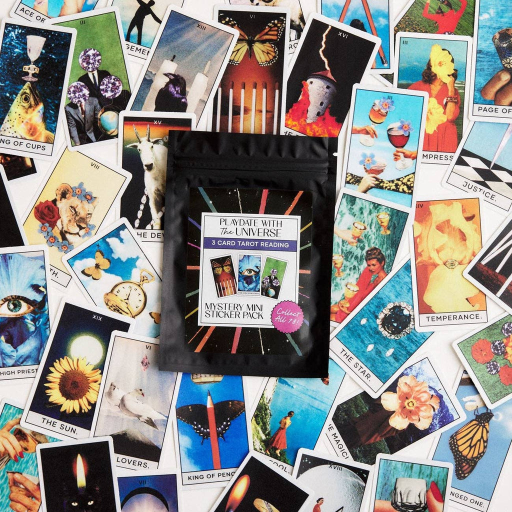 Mystery Mini Tarot Spread Sticker Pack