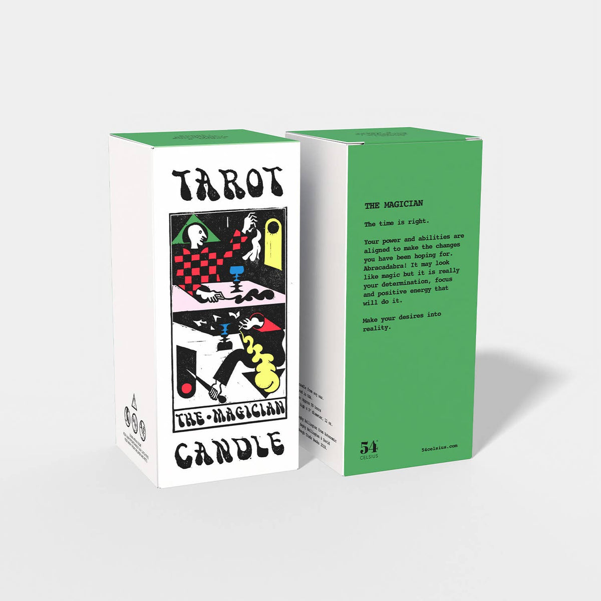 The Magician Intuitive Tarot Candle (Manifestation • Creative Power)