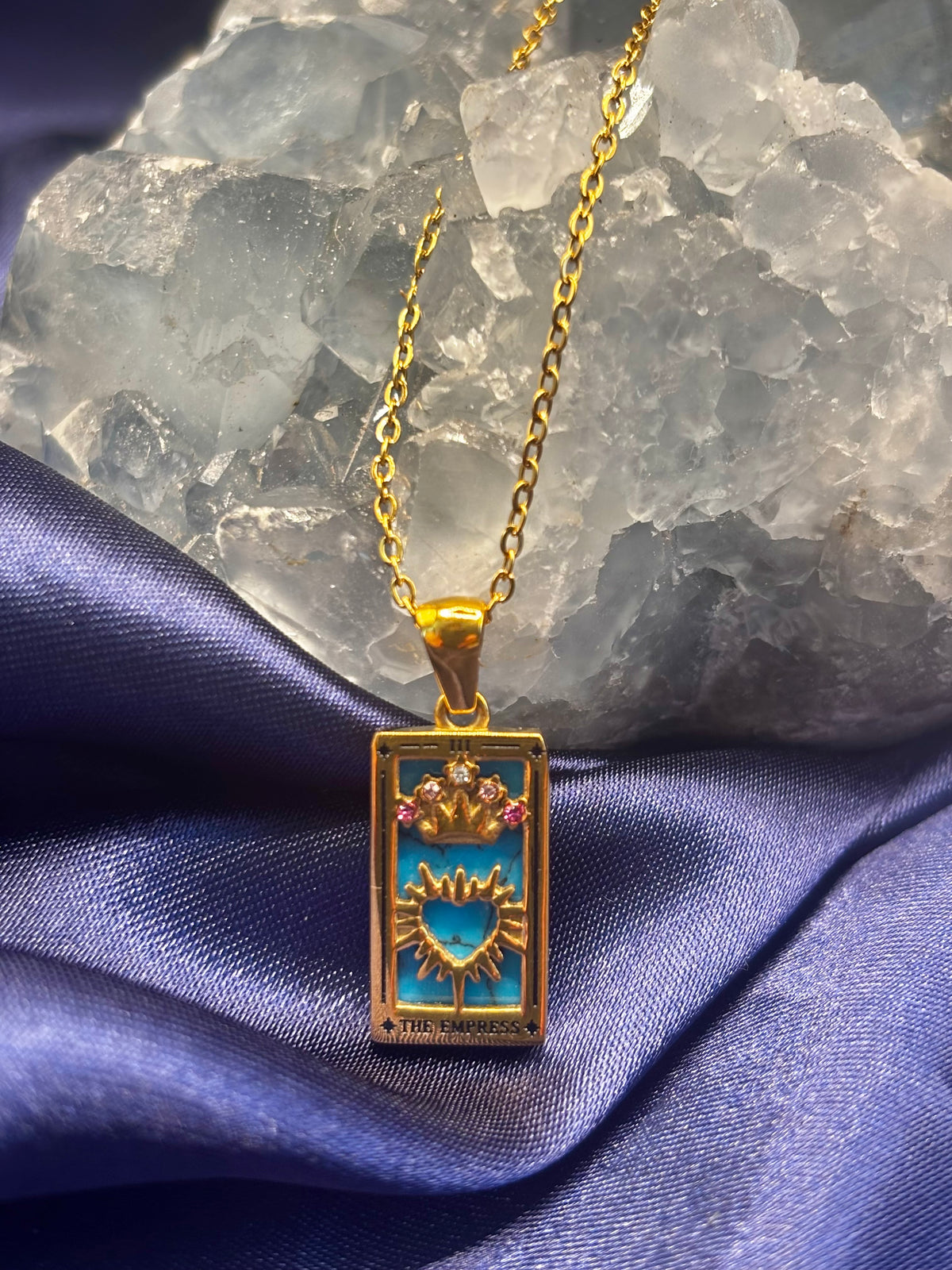 The Empress Tarot Necklace