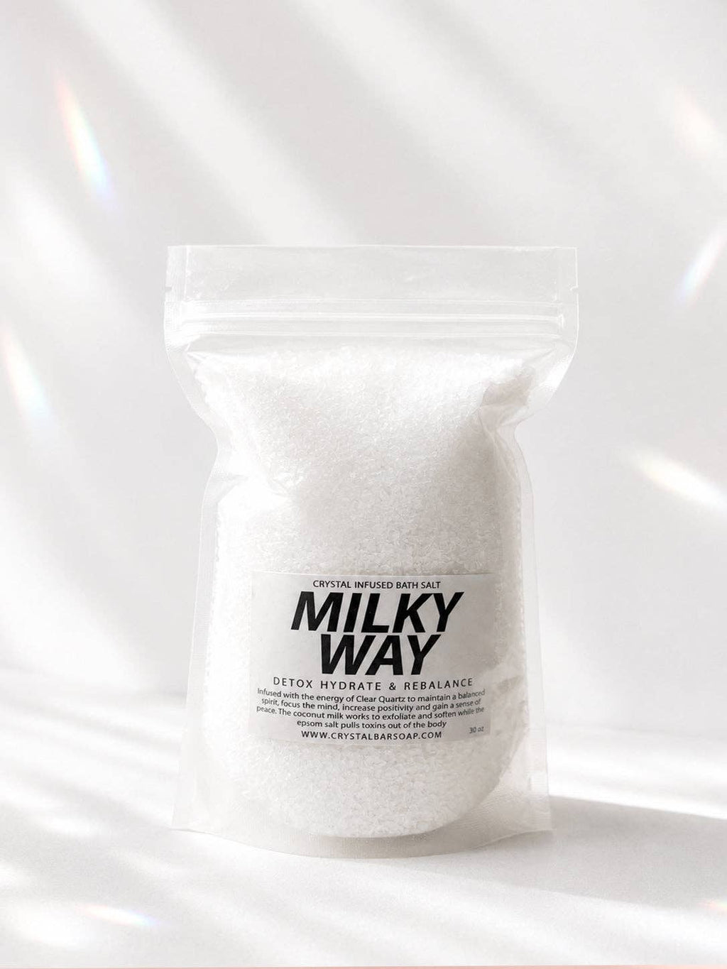 Milky Way Quartz-Infused Bath Salts