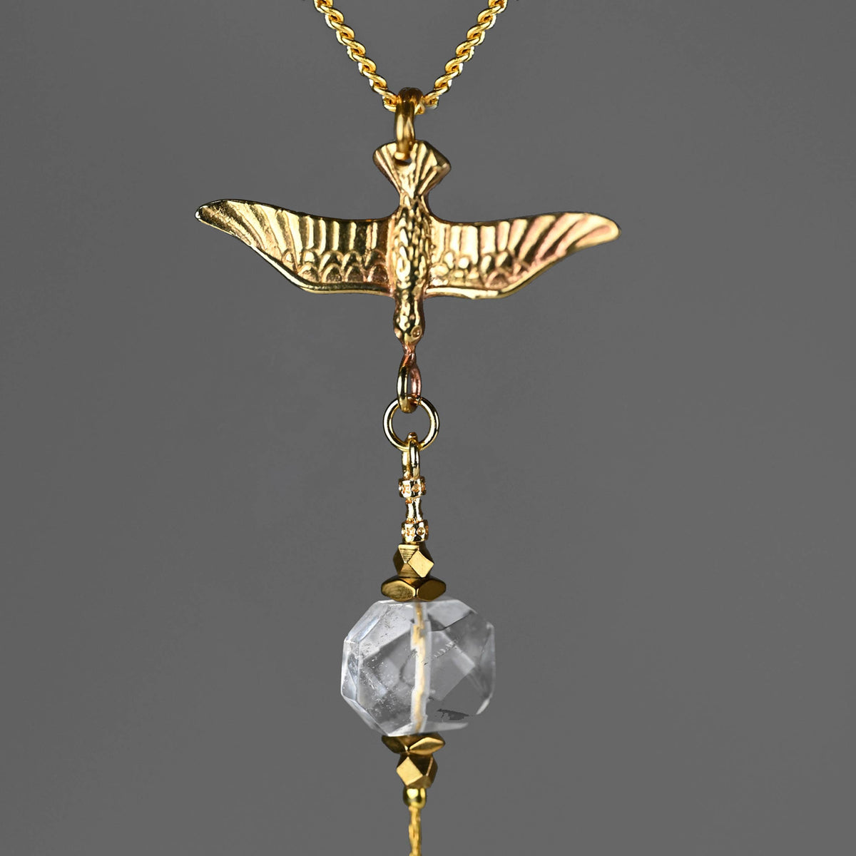 Winged Emblem Necklace