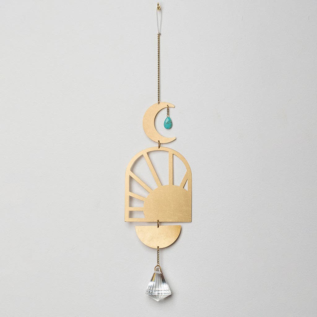 Golden Horizon Suncatcher