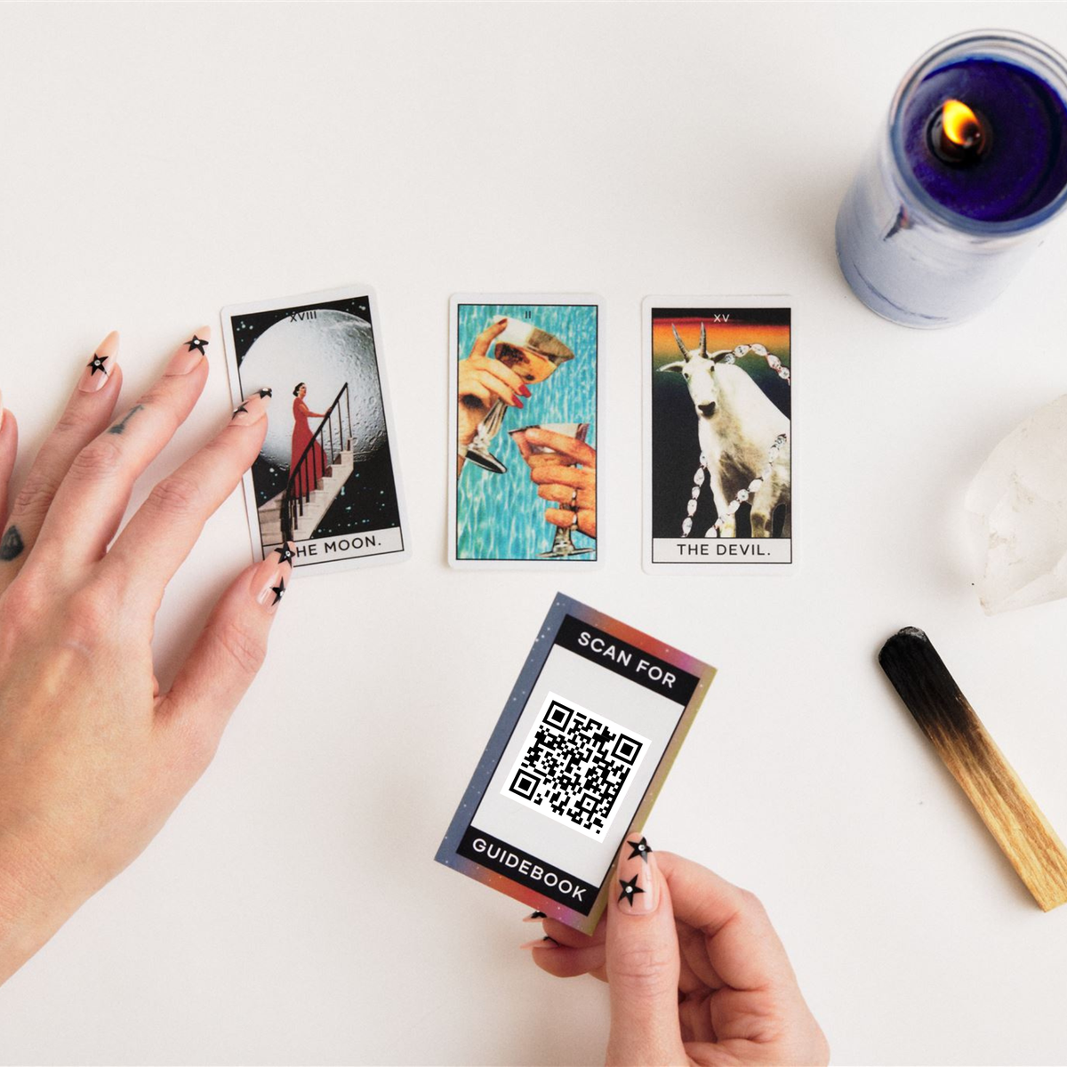 Mystery Mini Tarot Spread Sticker Pack