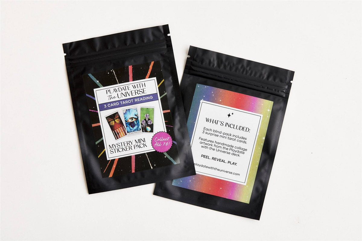 Mystery Mini Tarot Spread Sticker Pack