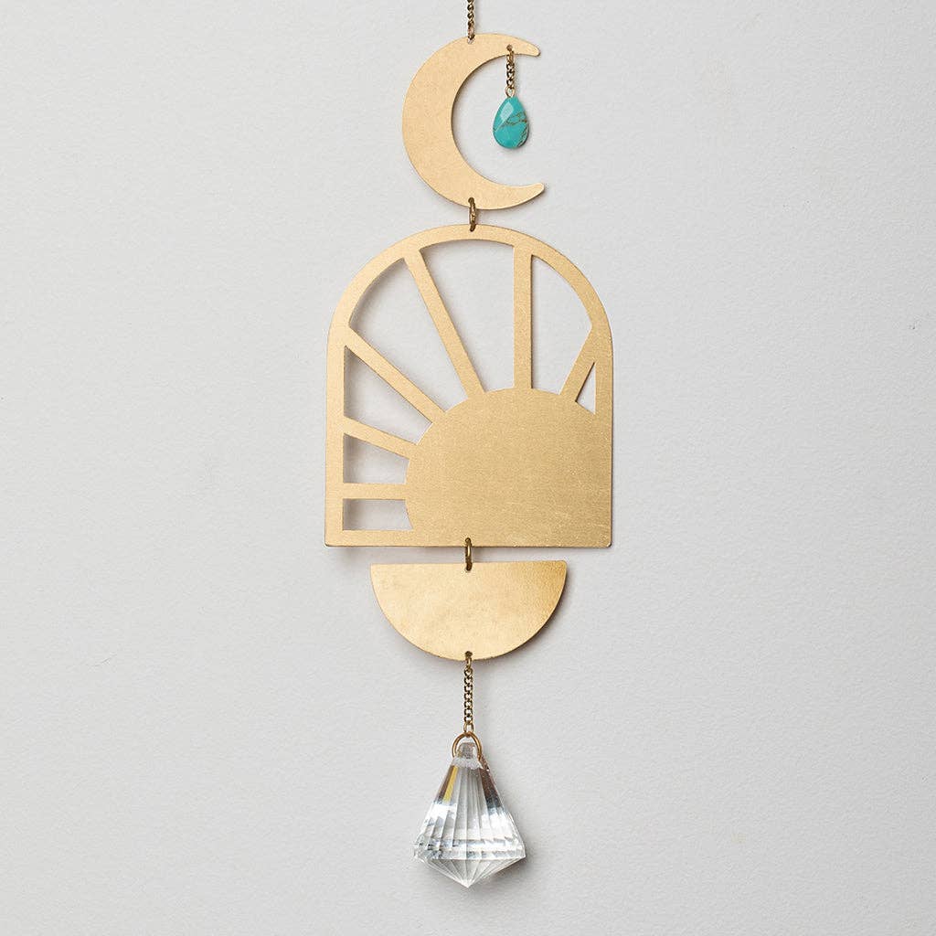 Golden Horizon Suncatcher