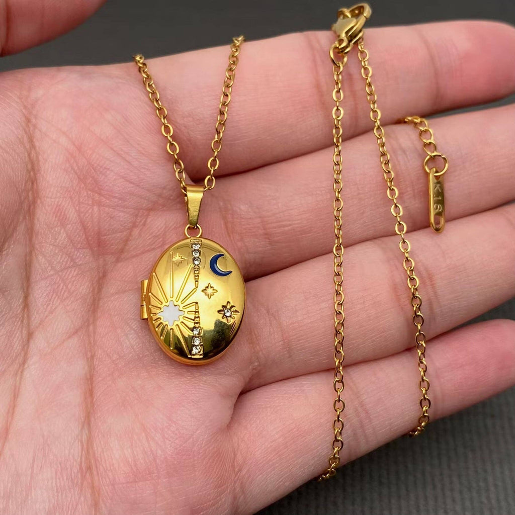 Celestial Skyline Locket