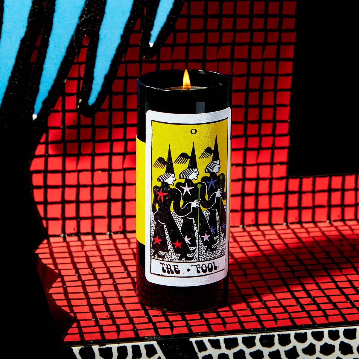 The Fool Intuitive Tarot Candle (Spontaneity • New Beginnings)