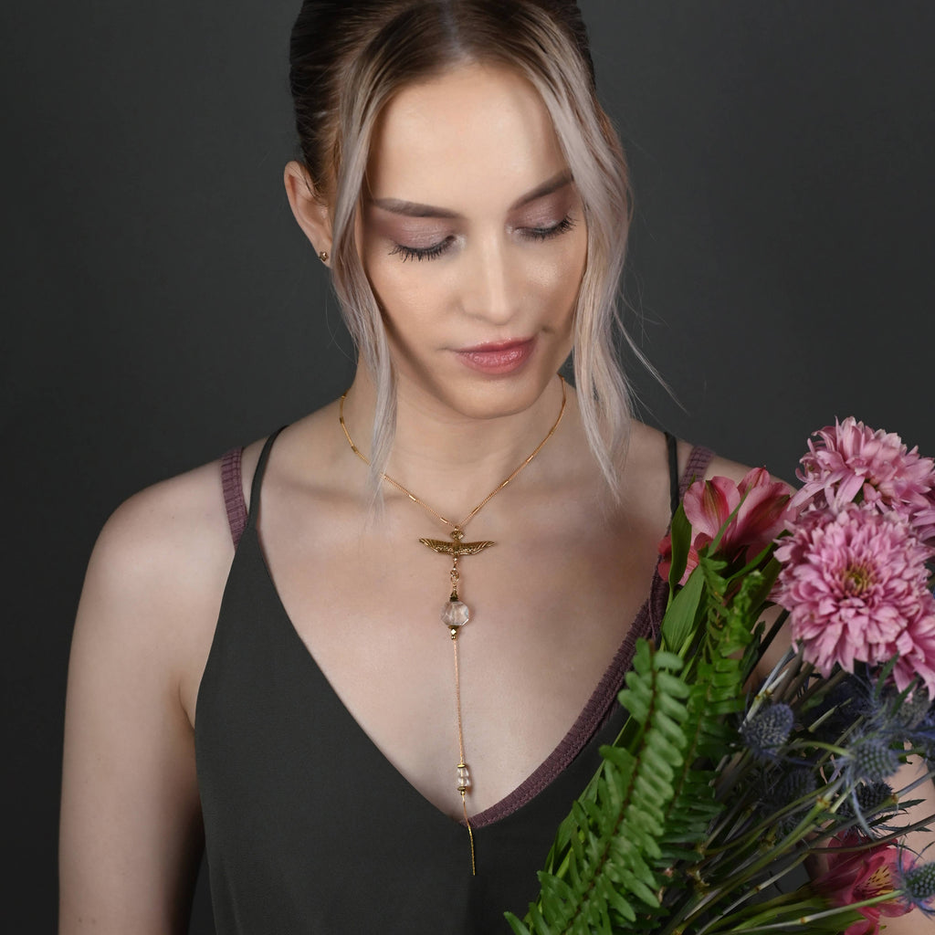 Winged Emblem Necklace