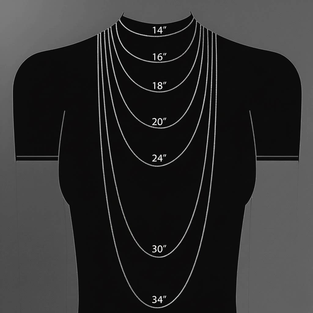Crystal Moon Sliver Necklace