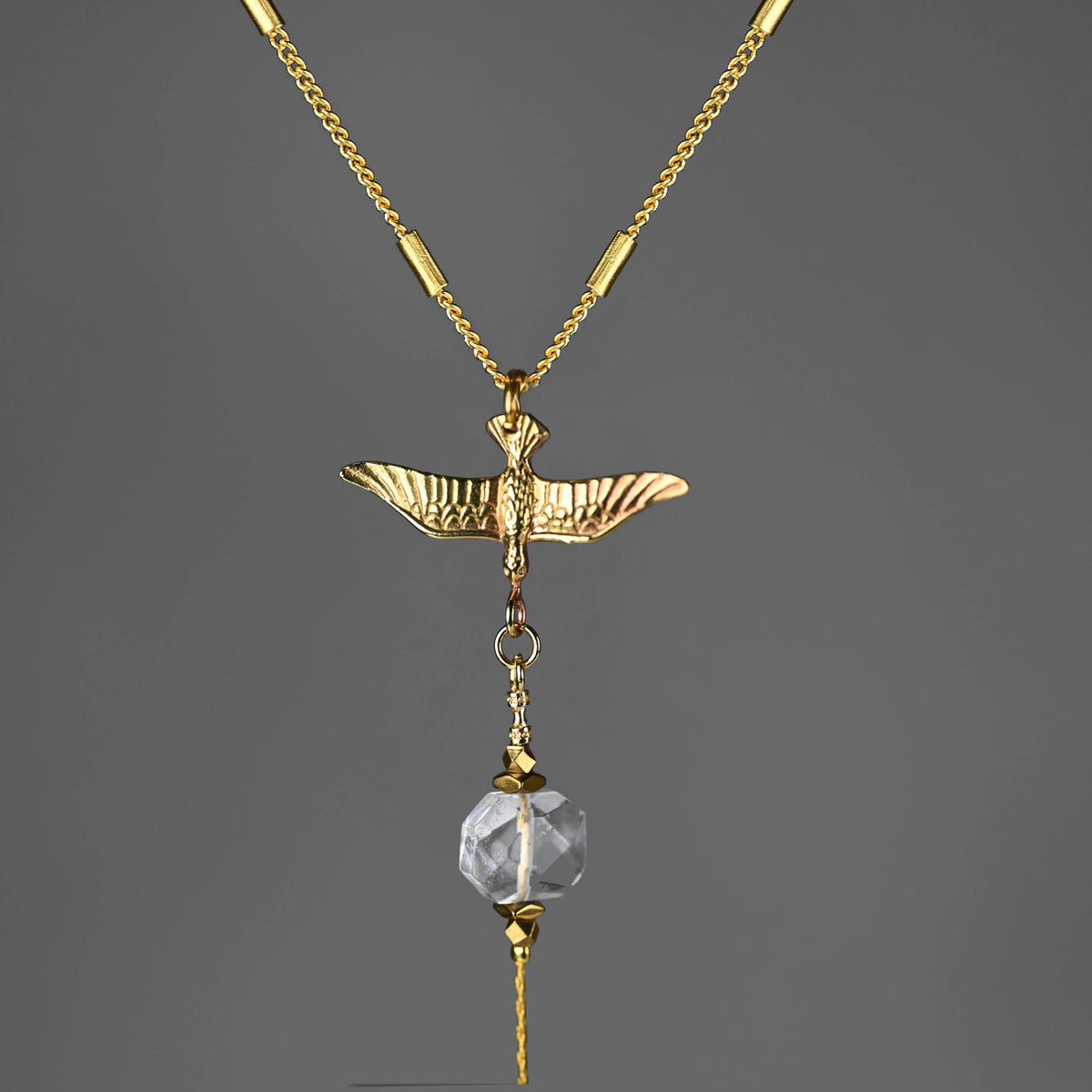 Winged Emblem Necklace